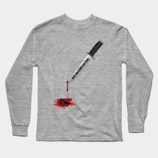 Bloody Ghostface Long Sleeve T-Shirt